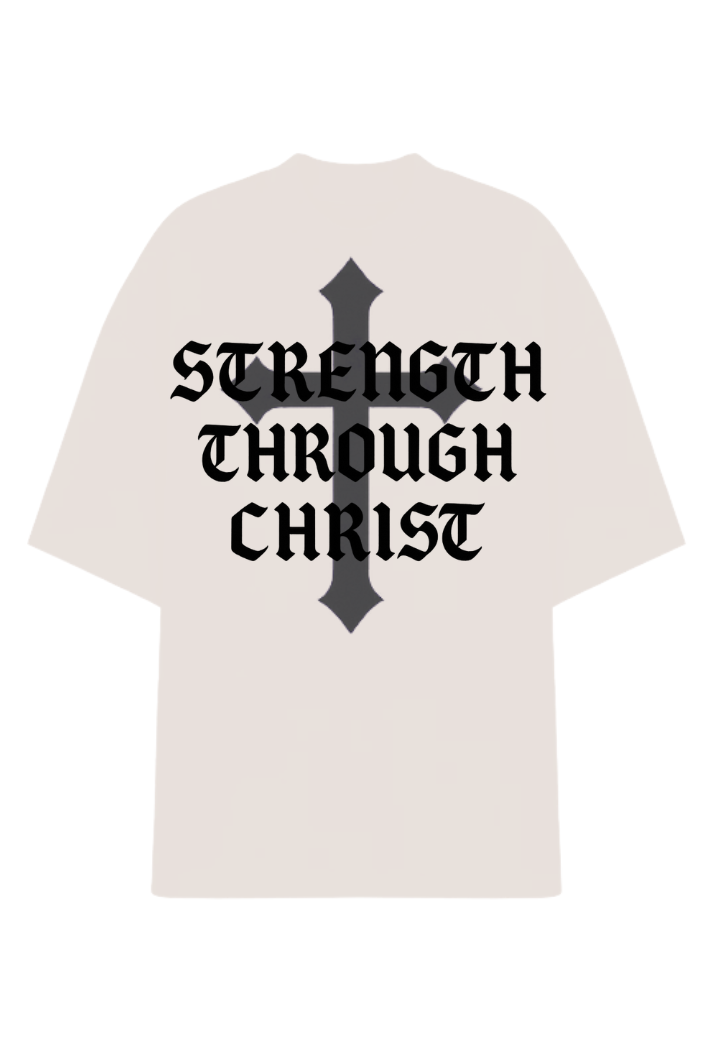 Oversized - strength through christ